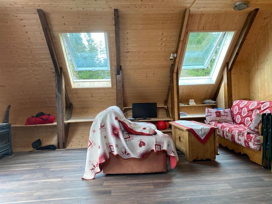 Chalet Cosy, Belle Vue, Dans Le Massif Du Vercors Lans-en-Vercors Bagian luar foto