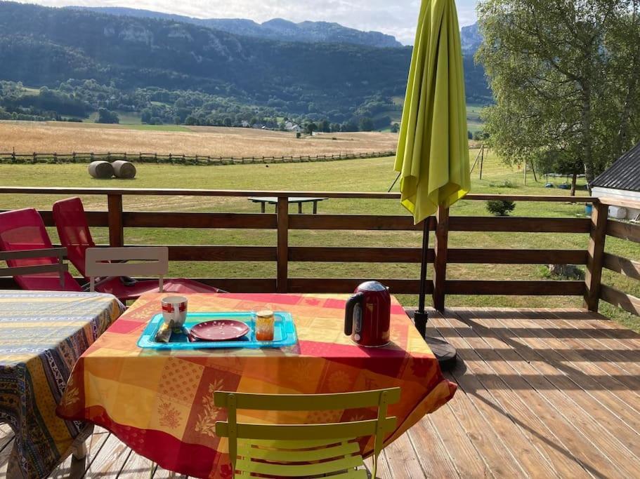 Chalet Cosy, Belle Vue, Dans Le Massif Du Vercors Lans-en-Vercors Bagian luar foto